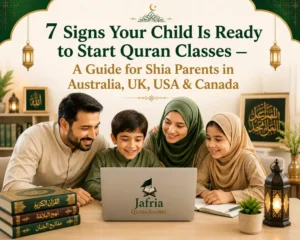 when should child start Quran classes, Shia Quran classes for kids, online Quran for Shia children, Fiqah e Jafria kids classes online