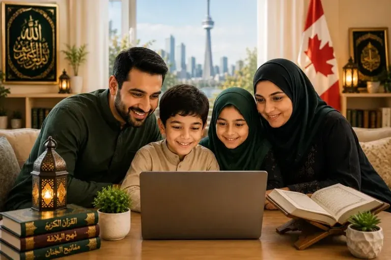 Online Shia Quran Classes in Canada — Trusted Fiqah e Jafria School for Canadian Shia Families