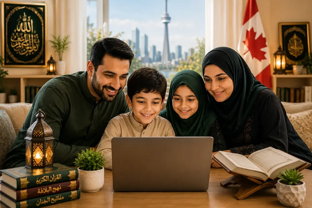 Online Shia Quran Classes in Canada — Trusted Fiqah e Jafria School for Canadian Shia Families