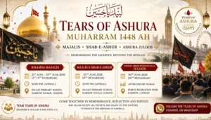 Tears of Ashura London UK