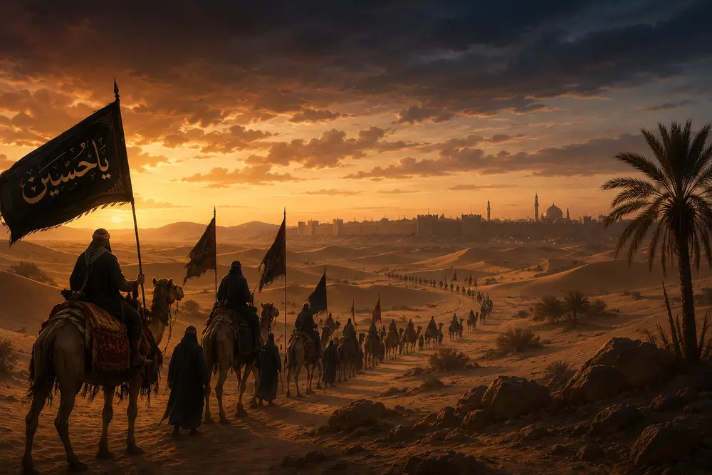 the looting of the camp, the long imprisonment of the Ahlul Bayt (a.s.), and their forced journey through Kufa and Damascus — became its own chapter of sorrow, resilience, and revolution. This article traces those events as recorded in Shia historical and religious sources.